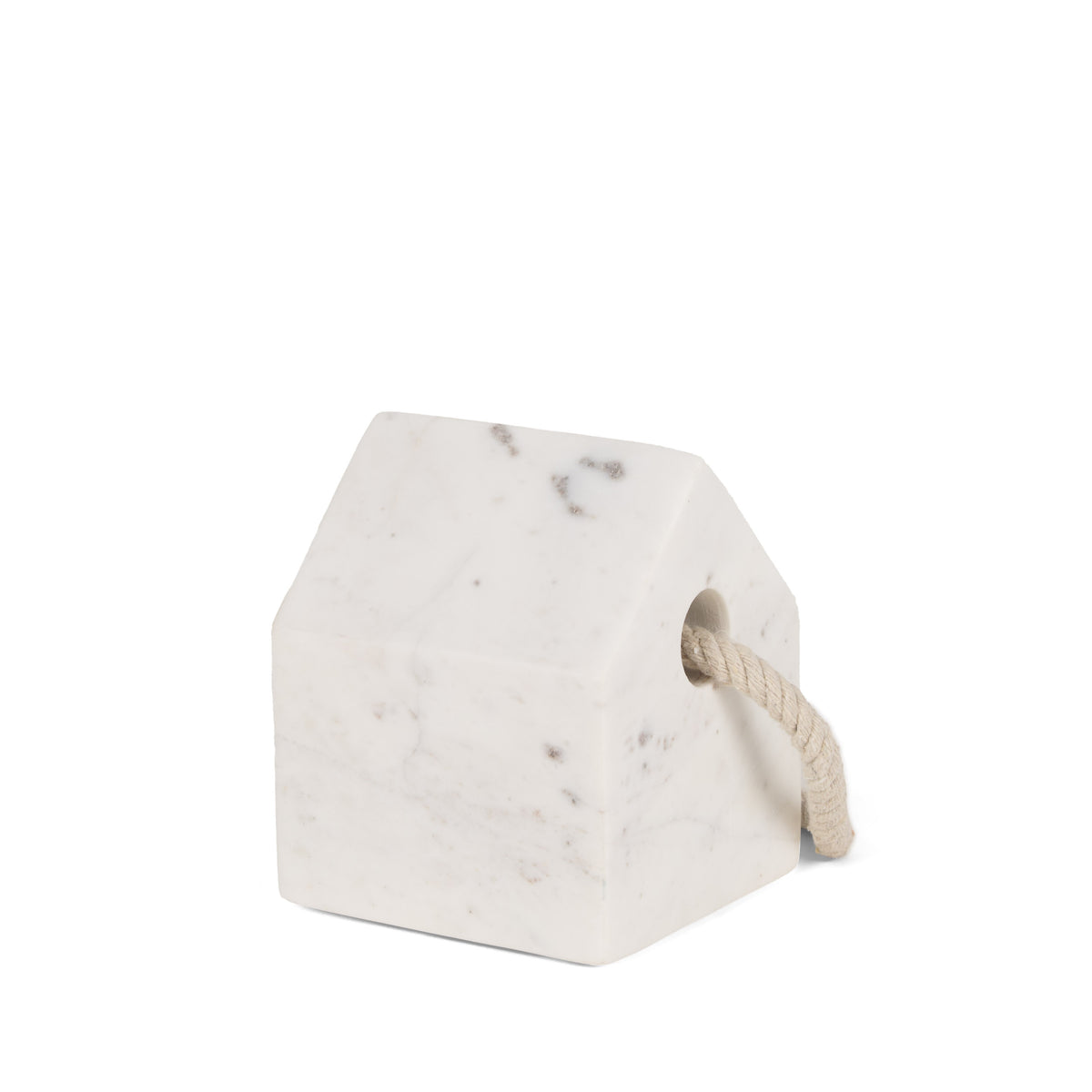 Raena Solid Marble House Door Stopper-Decorative Objects-DECOROLALA