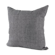 Ramone 20x20 Black and White Fabric Pillow Cover-Decorative Pillows-DECOROLALA
