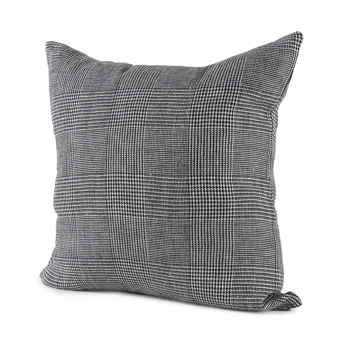 Ramone Black and White Fabric Pillow Cover (min order qty 2)-Decorative Pillows-DECOROLALA