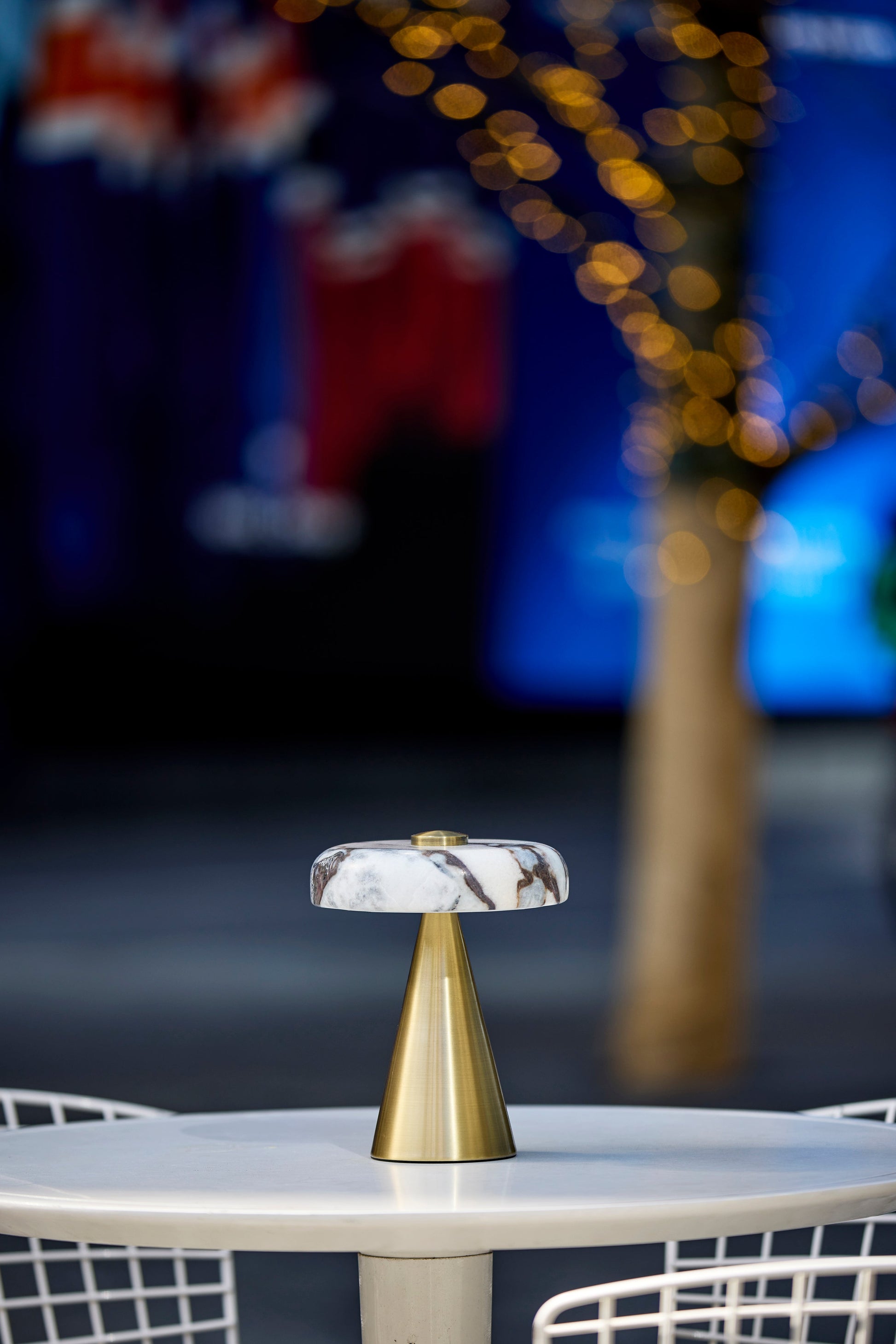 Randy LED Cordless Table Lamp- Antique Brass-Lighting-DECOROLALA