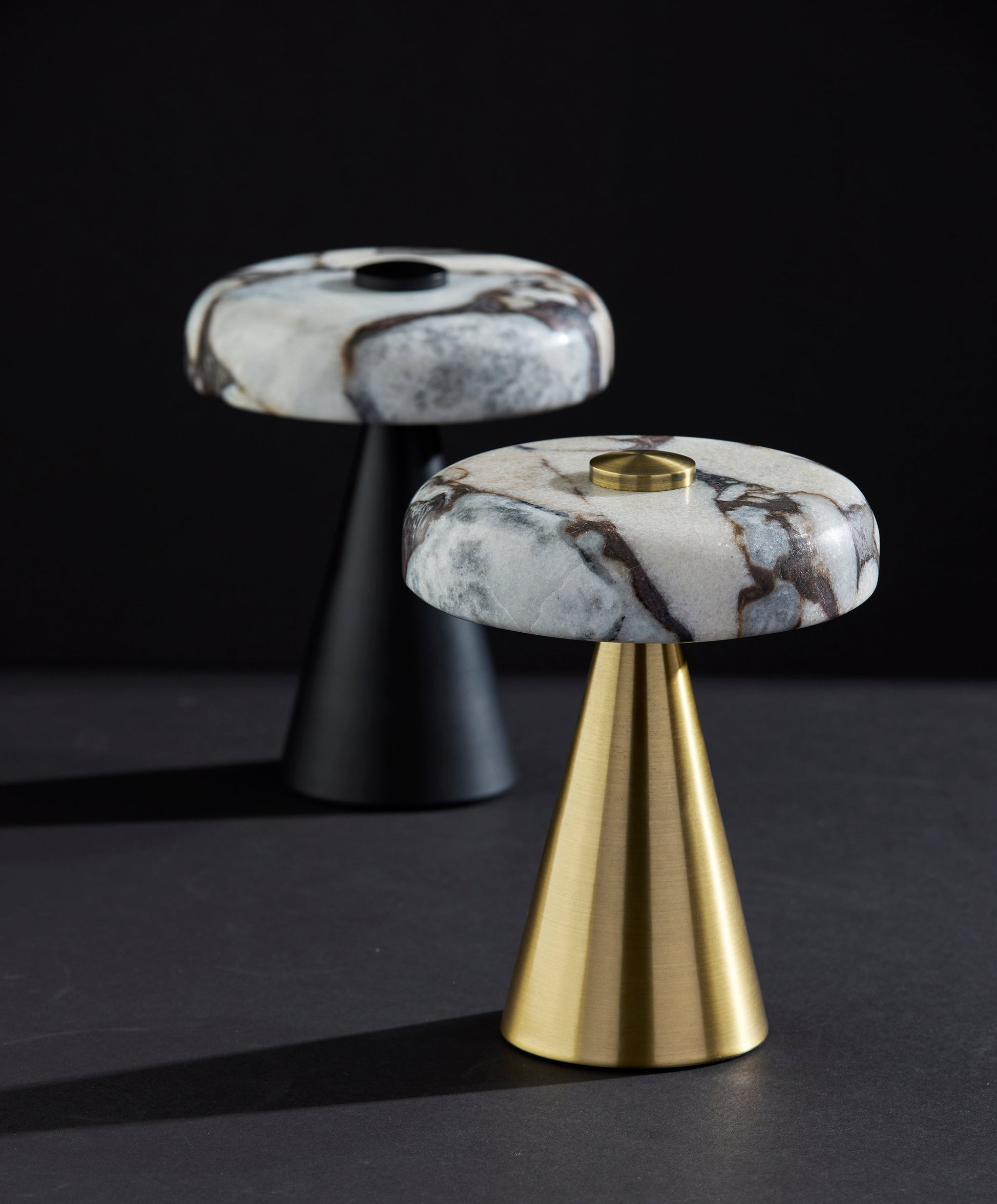 Randy LED Cordless Table Lamp- Antique Brass-Lighting-DECOROLALA