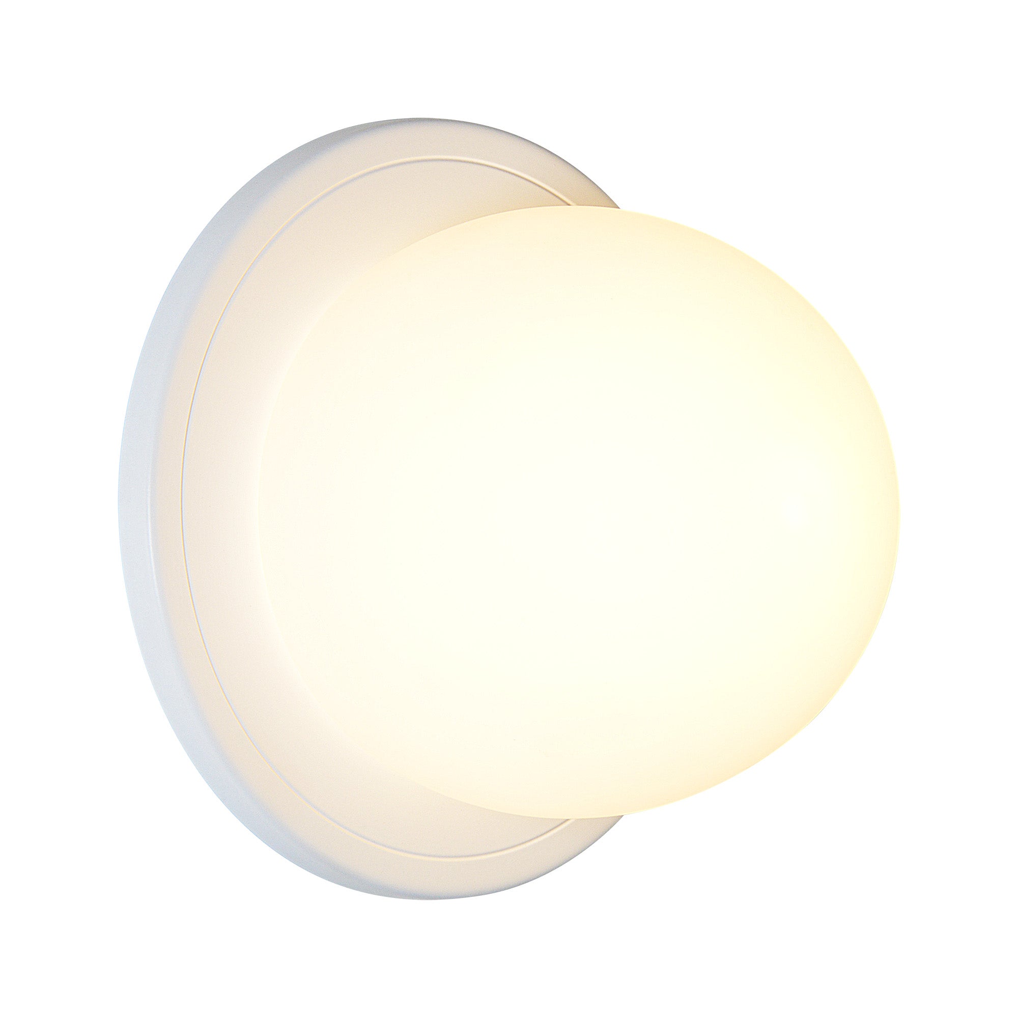 Raquels 6.5" Length Wall Sconce, White-Wall Sconce-DECOROLALA