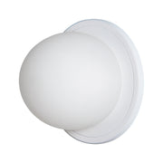 Raquels 6.5" Length Wall Sconce, White-Wall Sconce-DECOROLALA