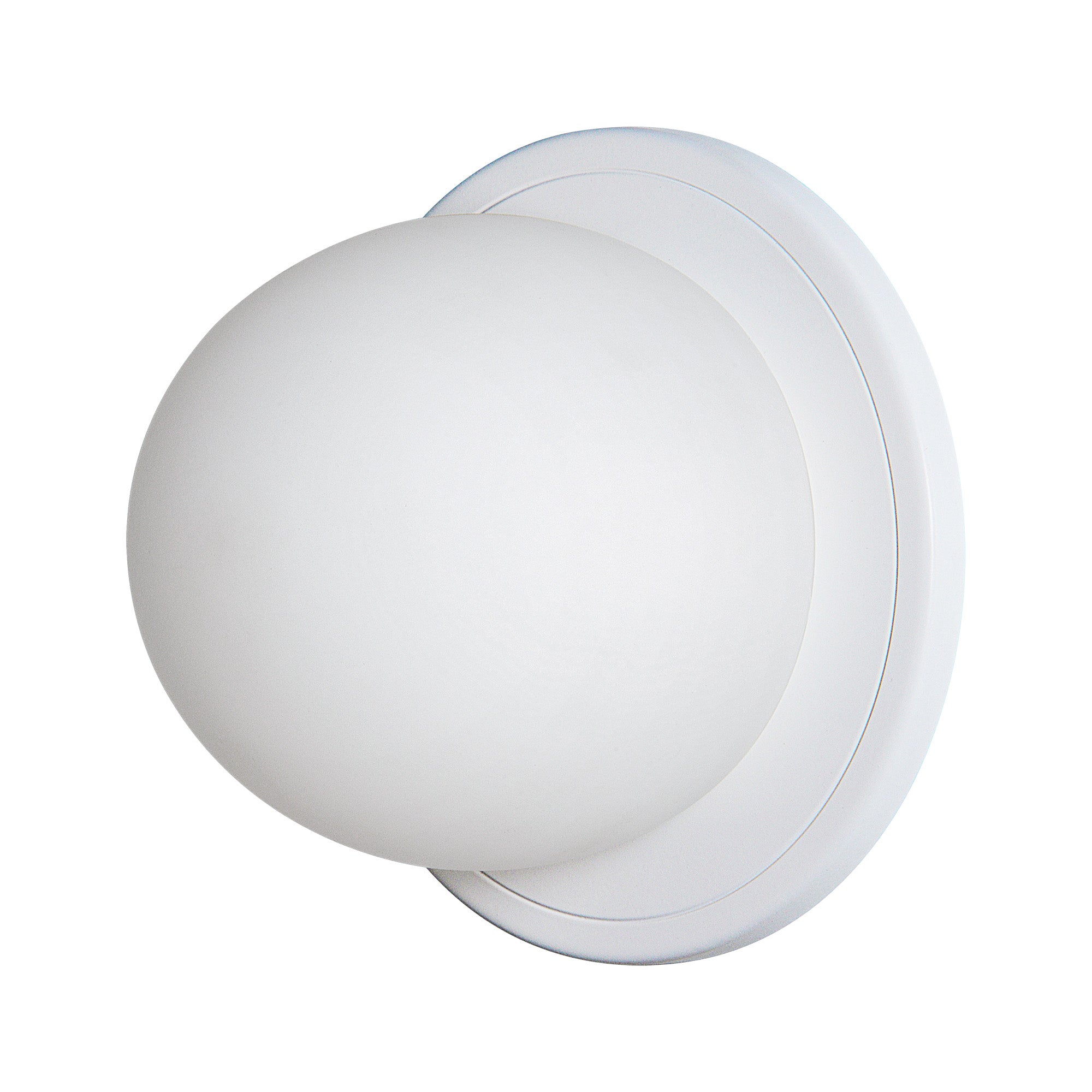 Raquels 6.5" Length Wall Sconce, White-Wall Sconce-DECOROLALA