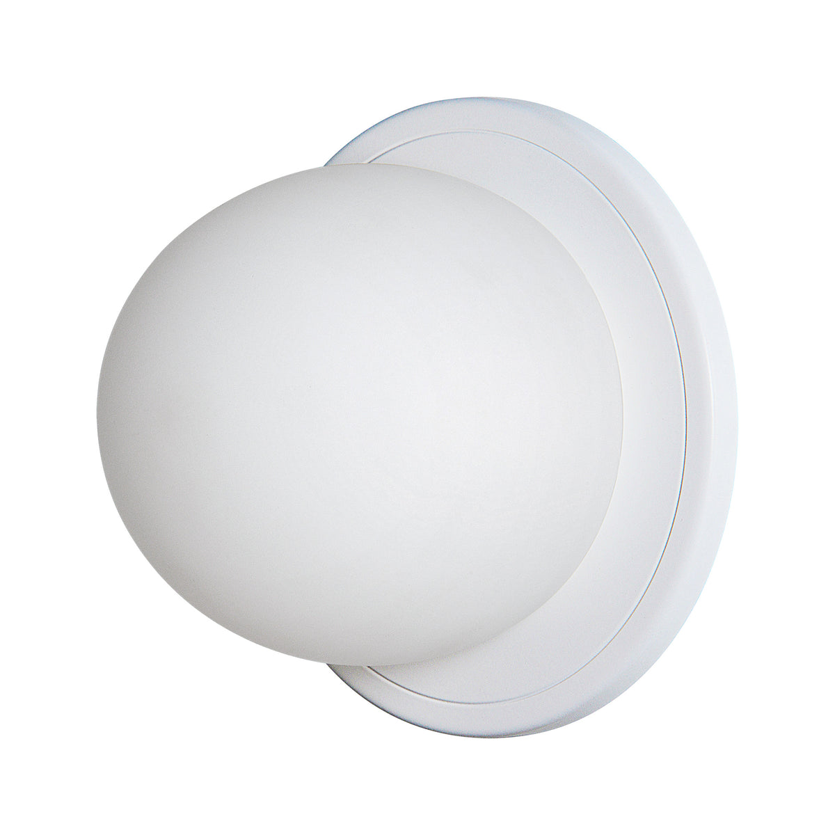 Raquels 6.5" Wall Sconce, White-Wall Sconce-DECOROLALA