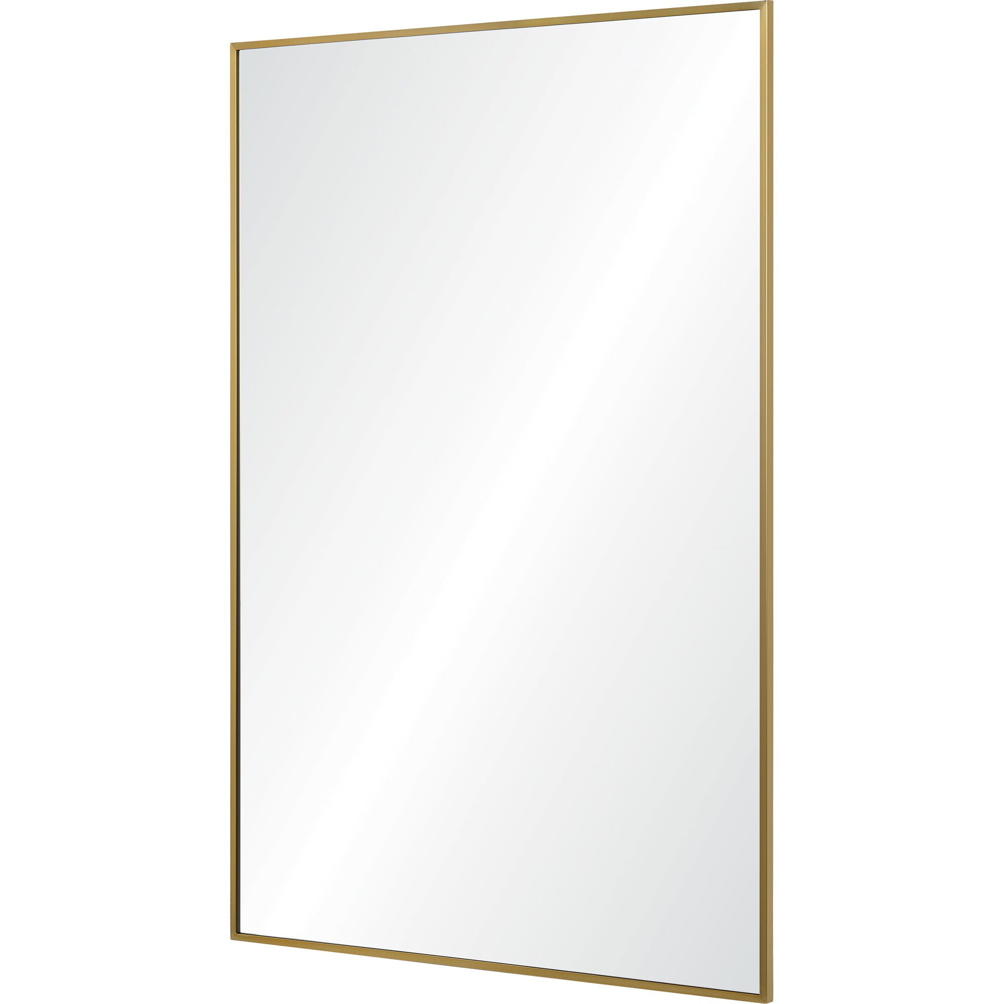Raydon 35.5" Tall Rectangle Wall Mirror, Yellow-Mirror-DECOROLALA