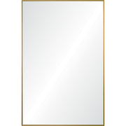 Raydon 35.5" Tall Rectangle Wall Mirror, Yellow-Mirror-DECOROLALA