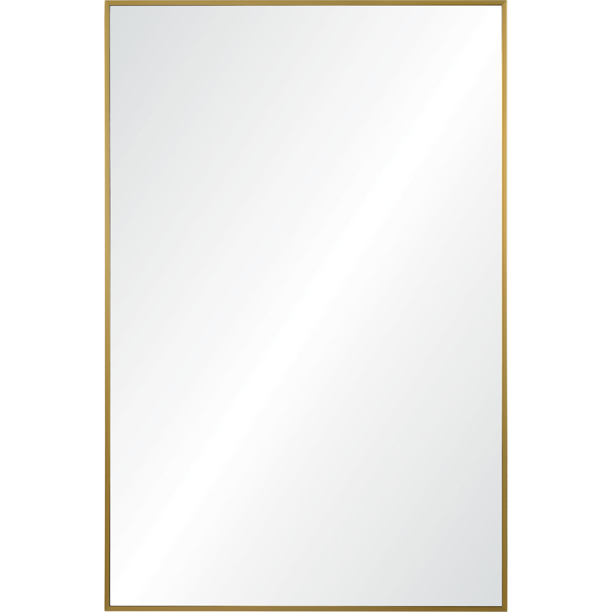 Raydon 35.5" Tall Rectangle Wall Mirror, Yellow-Mirror-DECOROLALA