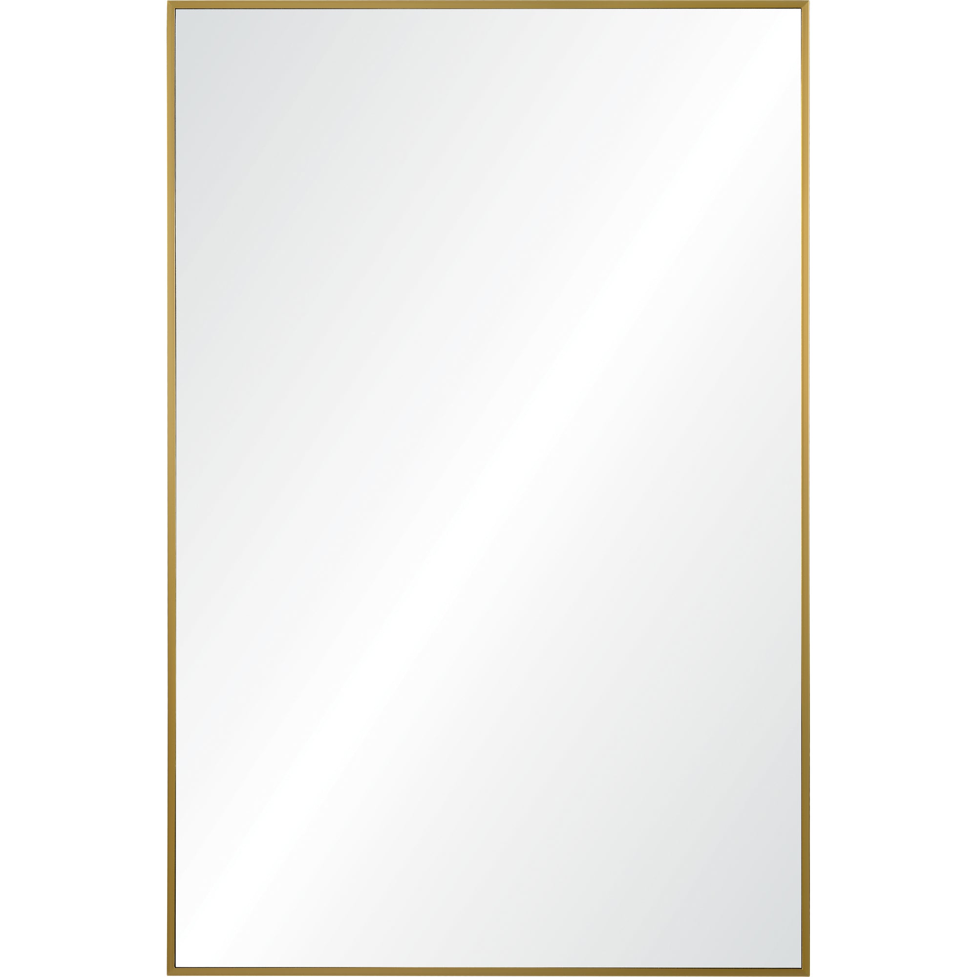 Raydon 35.5" Tall Rectangle Wall Mirror, Yellow-Mirror-DECOROLALA