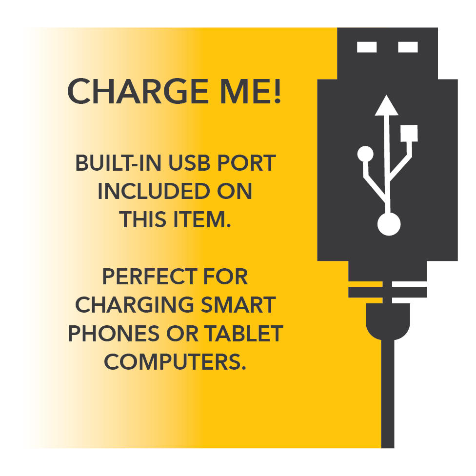 Reader LED Desk Lamp with USB Charging Port-Lighting-DECOROLALA
