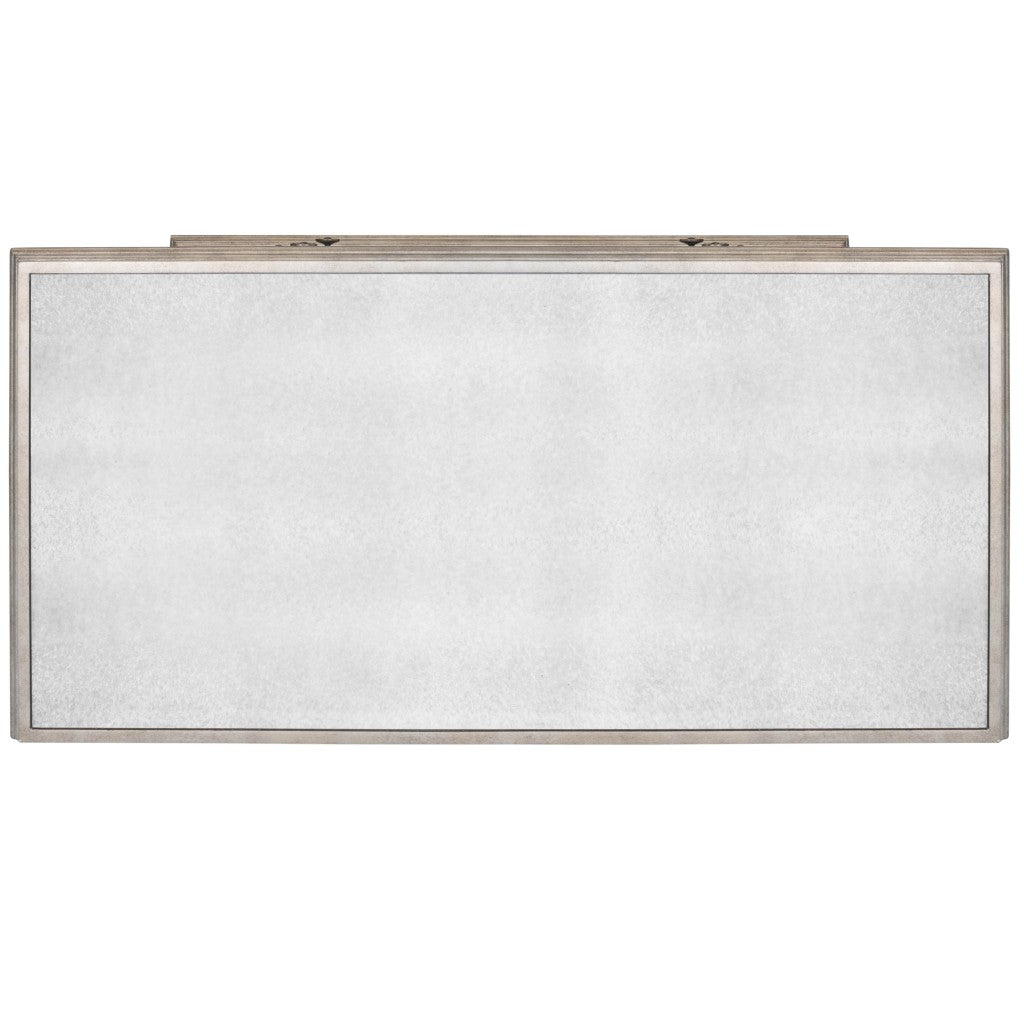 Rectangle Mirrored Three Drawer Console Storage Chest-Dressers-DECOROLALA