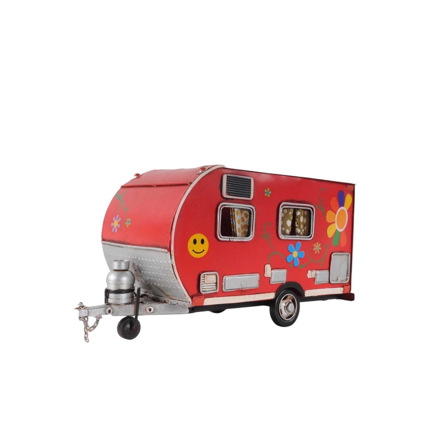 Red Camper Trailer Model Tissue Holder-Misc Bath Accessories-DECOROLALA