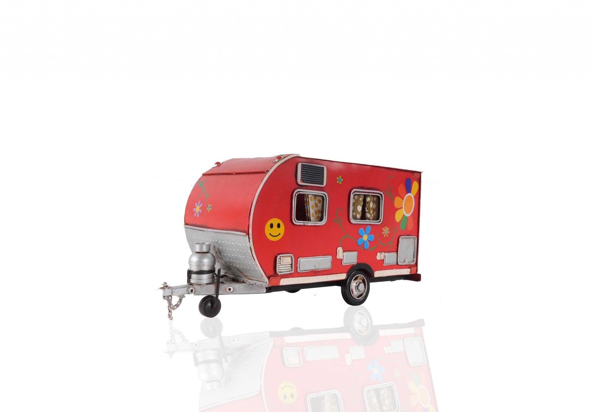 Red Camper Trailer Model Tissue Holder-Misc Bath Accessories-DECOROLALA
