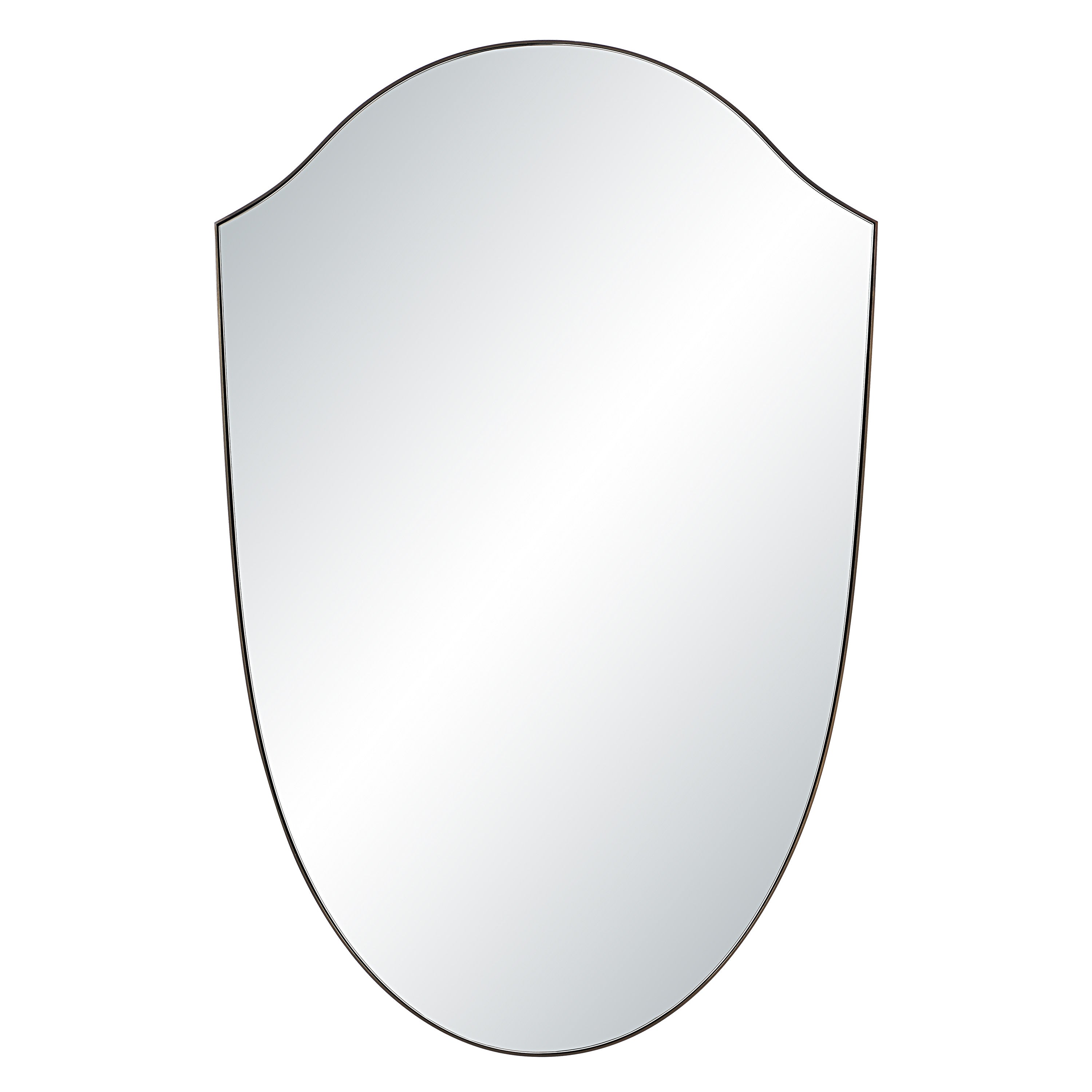 Reims 40" H x 26" W Wall Mirror, Yellow-Mirror-DECOROLALA