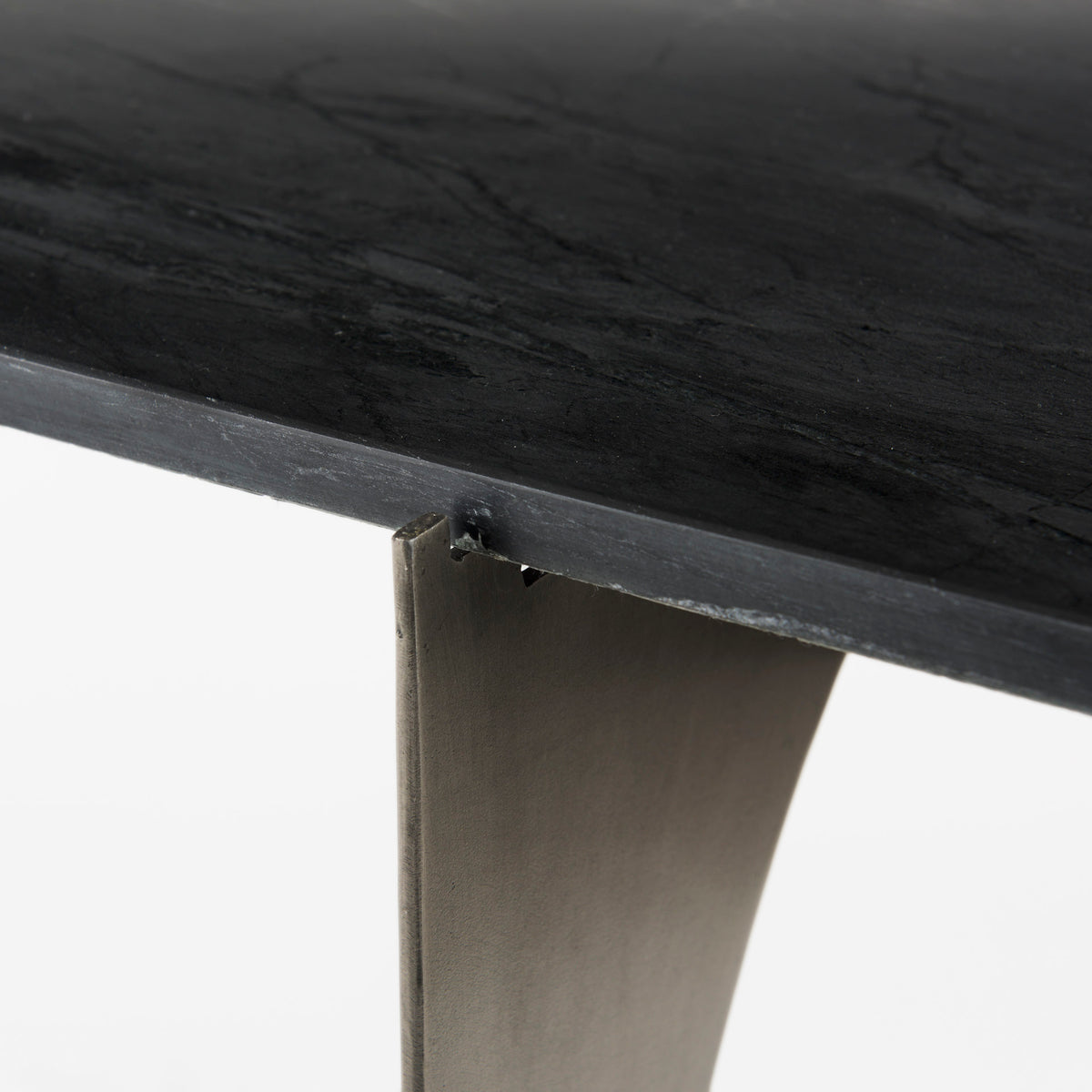 Reinhold IV 59L x 16W Marble Top Gold Metal Base Console Table-Console Tables-DECOROLALA