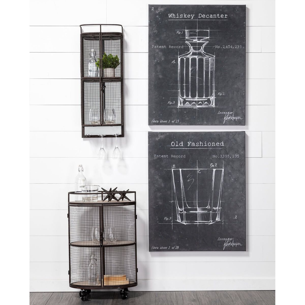 Rhea Cast Iron Decorative Jacks - Set of 3 Matte Black-Objects-DECOROLALA