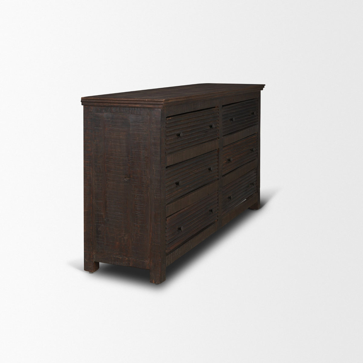 Rhett Reclaimed Wood 6 Drawer Cabinet-Sideboards & Buffets-DECOROLALA
