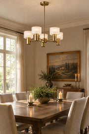 Rhodes Chandelier 3938-21 Antique Brass-Lighting-DECOROLALA