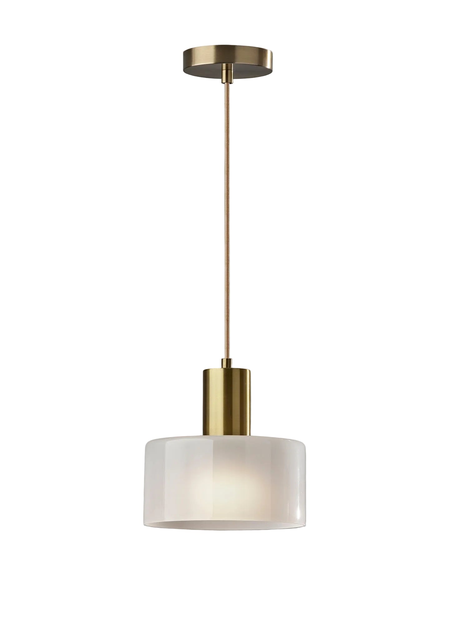 Rhodes Pendant Light - Antique Brass-Lighting-DECOROLALA