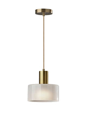 Rhodes Pendant Light - Antique Brass-Lighting-DECOROLALA