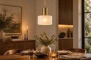 Rhodes Pendant Light - Antique Brass-Lighting-DECOROLALA
