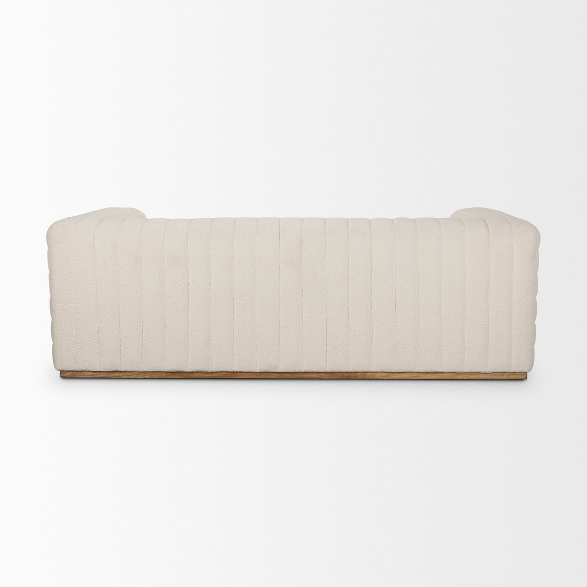 Ricciardo Cream Boucle 3-Seater Sofa-Sofa & Sectionals-DECOROLALA