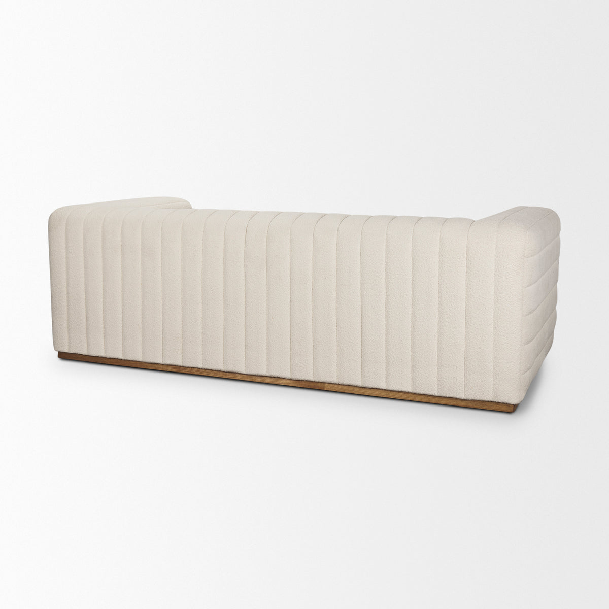 Ricciardo Cream Boucle 3-Seater Sofa-Sofa & Sectionals-DECOROLALA