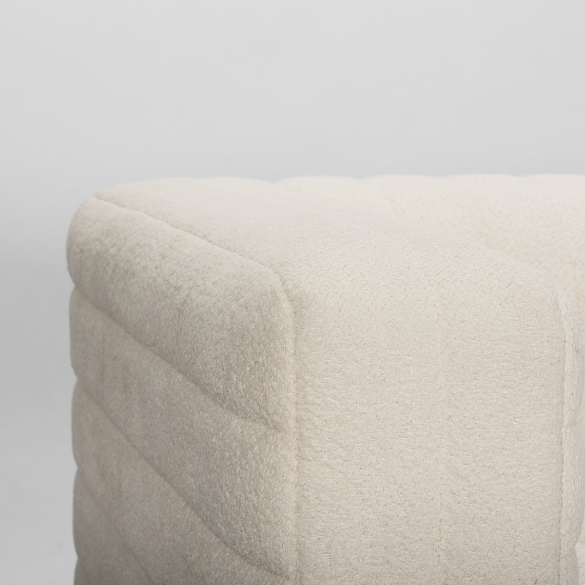 Ricciardo Cream Boucle 3-Seater Sofa-Sofa & Sectionals-DECOROLALA