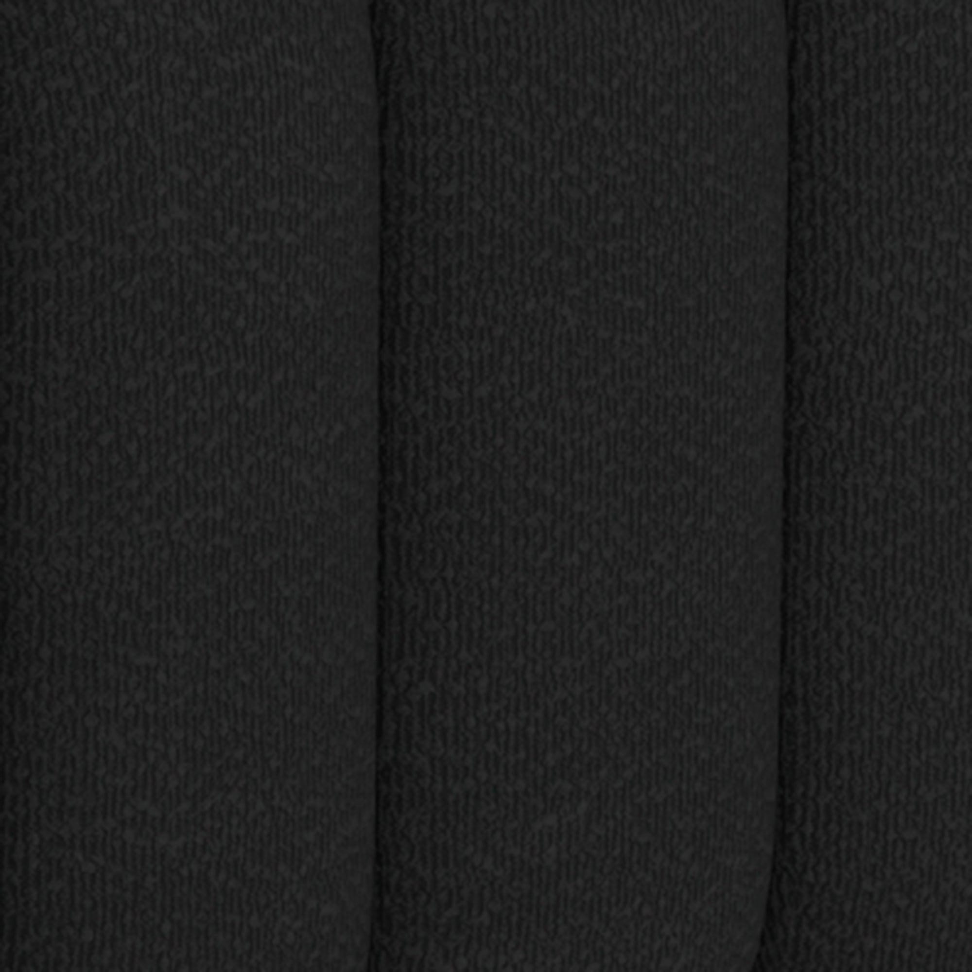 Rigel Large Ottoman - Black Textured Boucle Fabric Bench-DECOROLALA