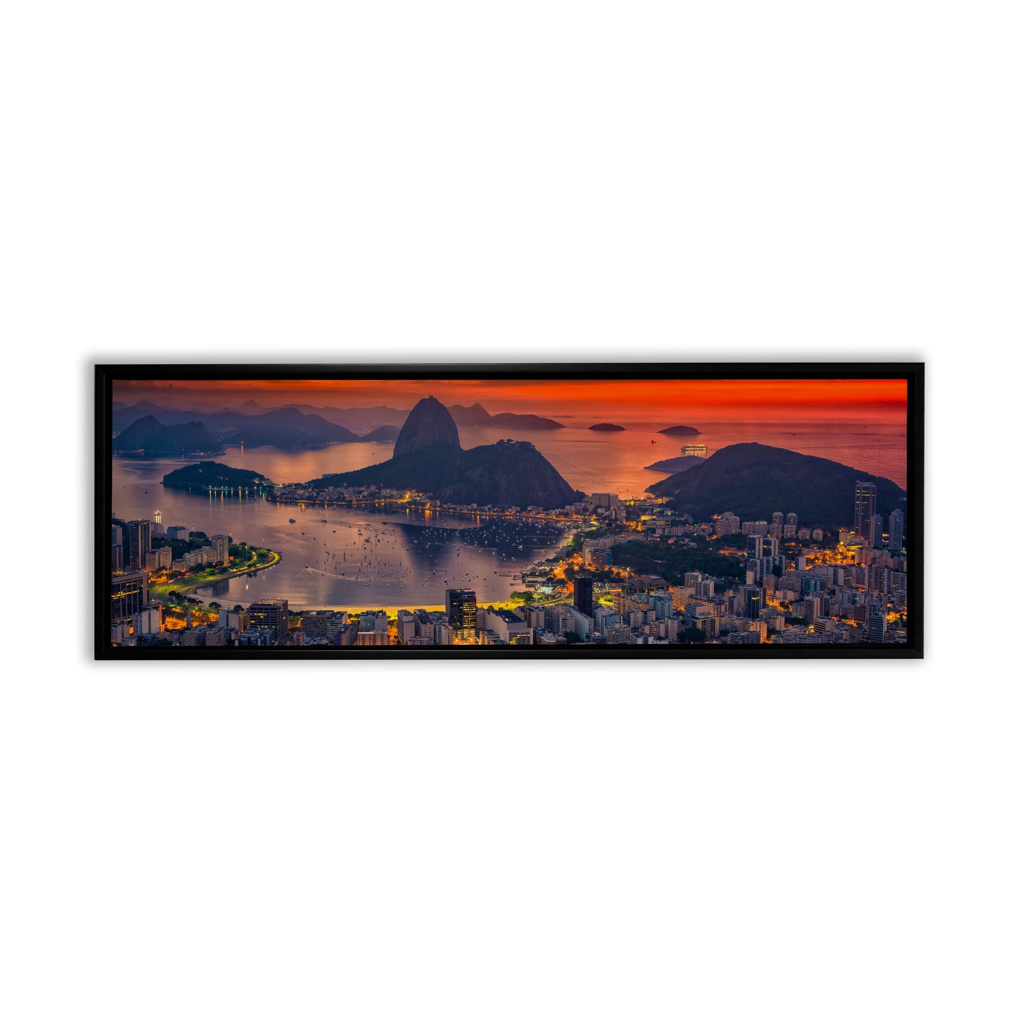 Rio 72" x 24" Fine Art Canvas-Canvas Print-DECOROLALA