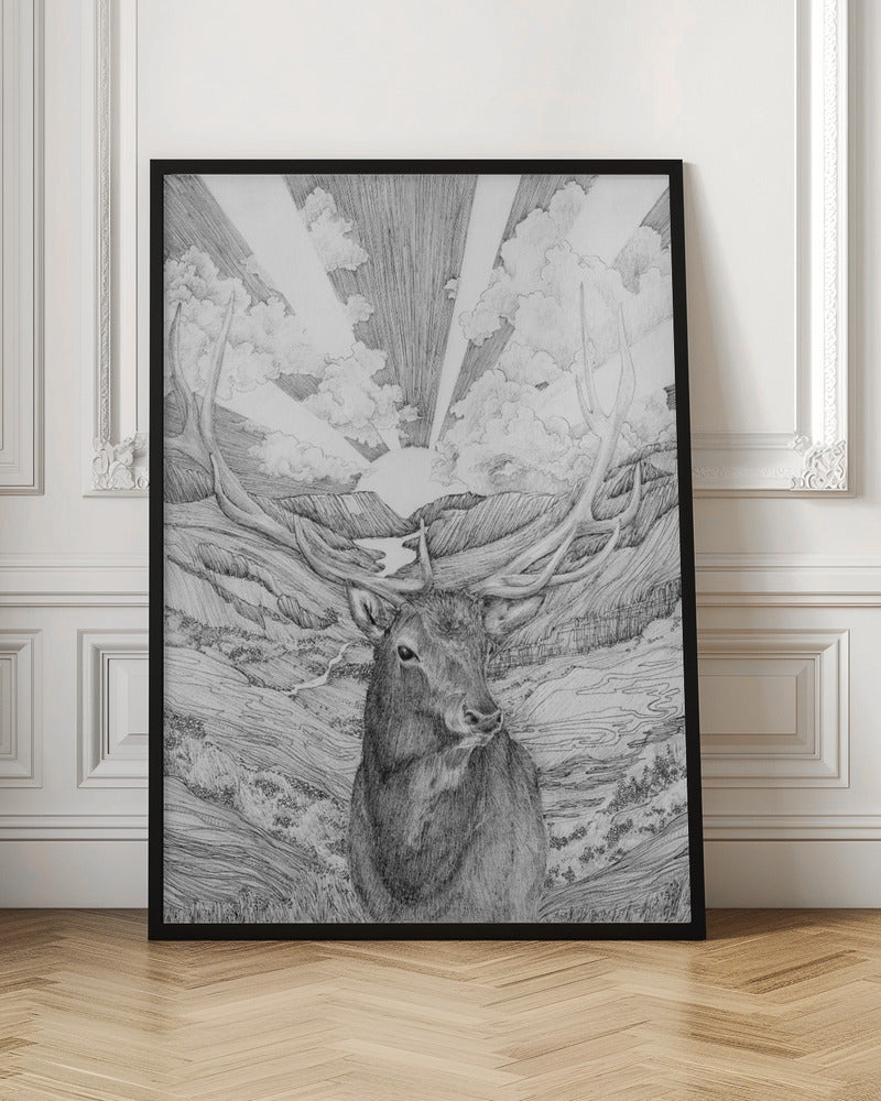 Rise With the Sun Original by EC Mazur-canvas-DECOROLALA