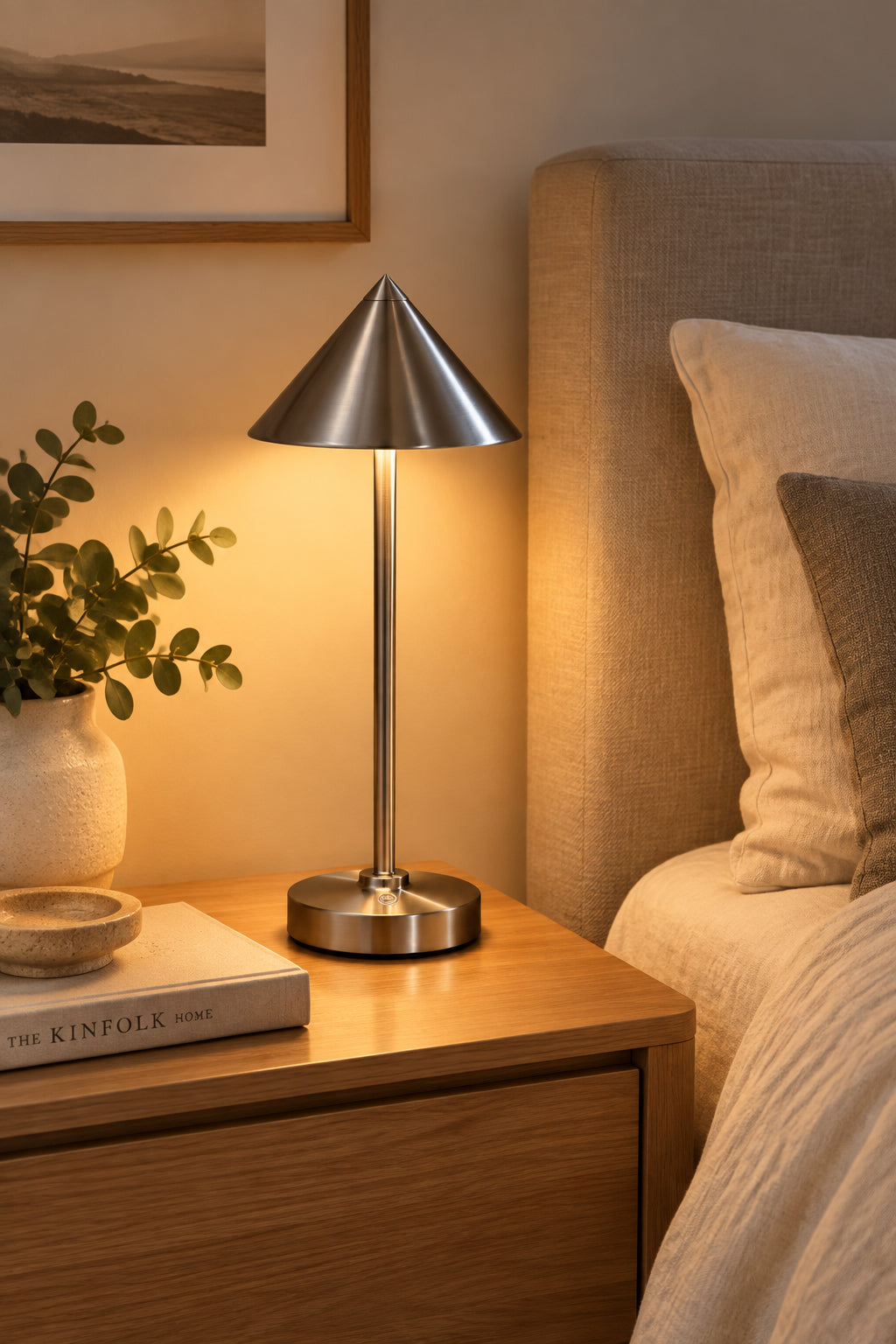 Ritchie 2601-22 Cordless LED Table Lamp-Lighting-DECOROLALA
