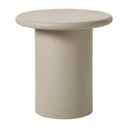 Riya 20" Height Table, Beige-Table-DECOROLALA