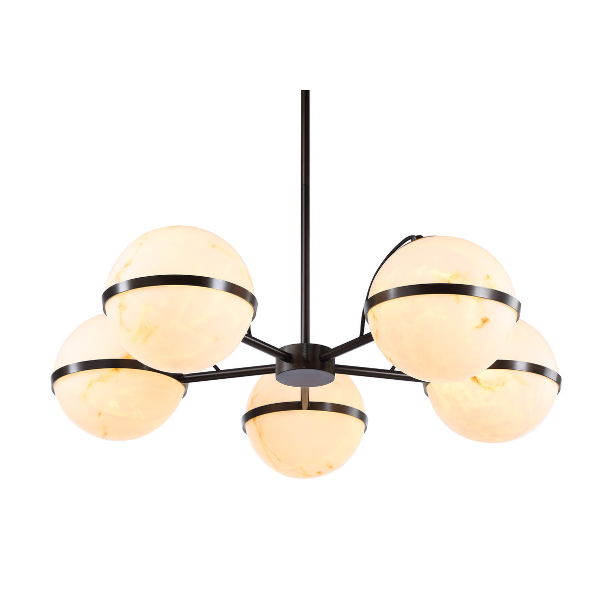 Roca 69.25" Height Ceiling Fixture, Dark Antique Bronze-Ceiling Light Fixtures-DECOROLALA