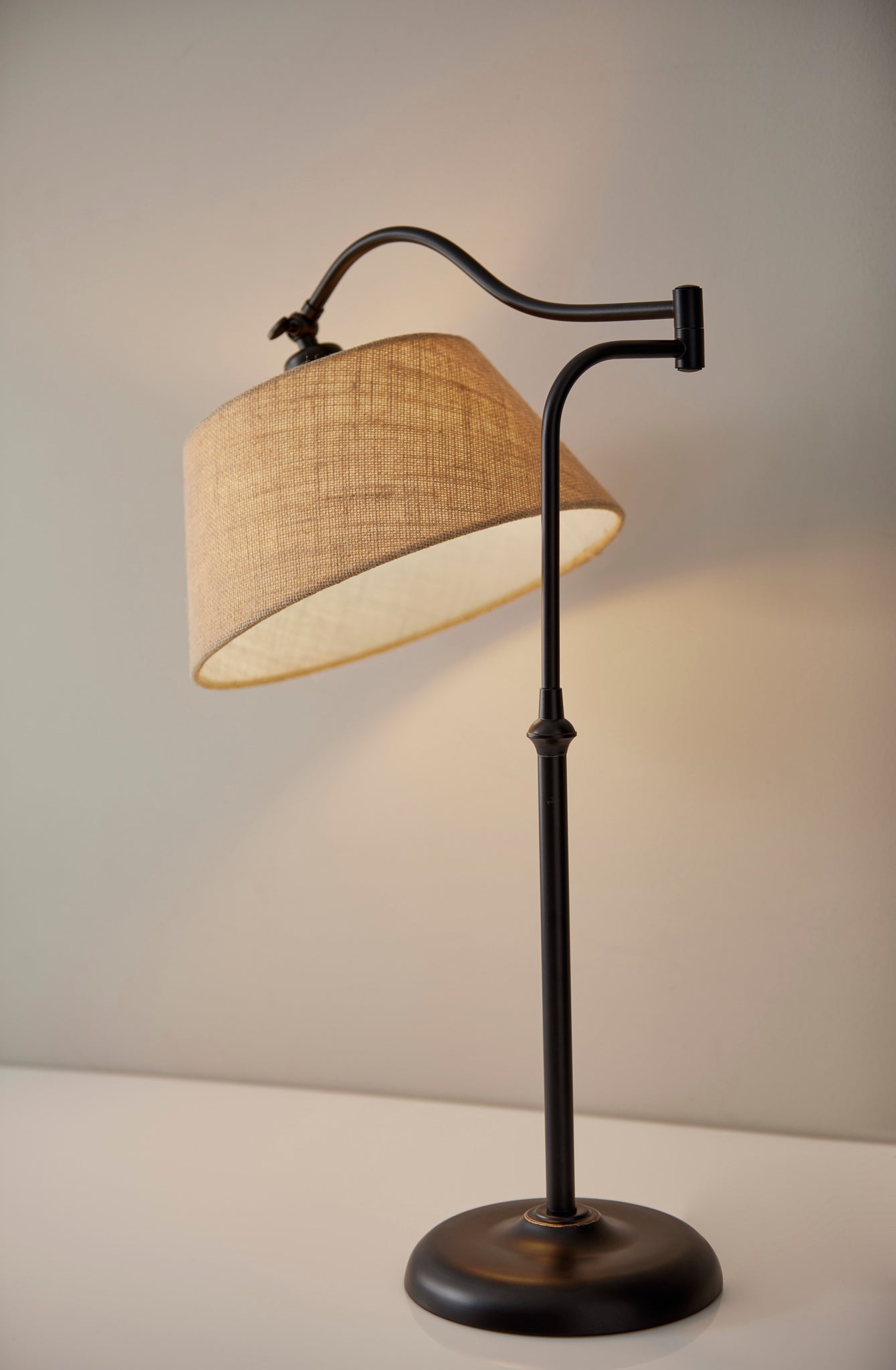 Rodeo Swing Arm Table Lamp-Lighting-DECOROLALA