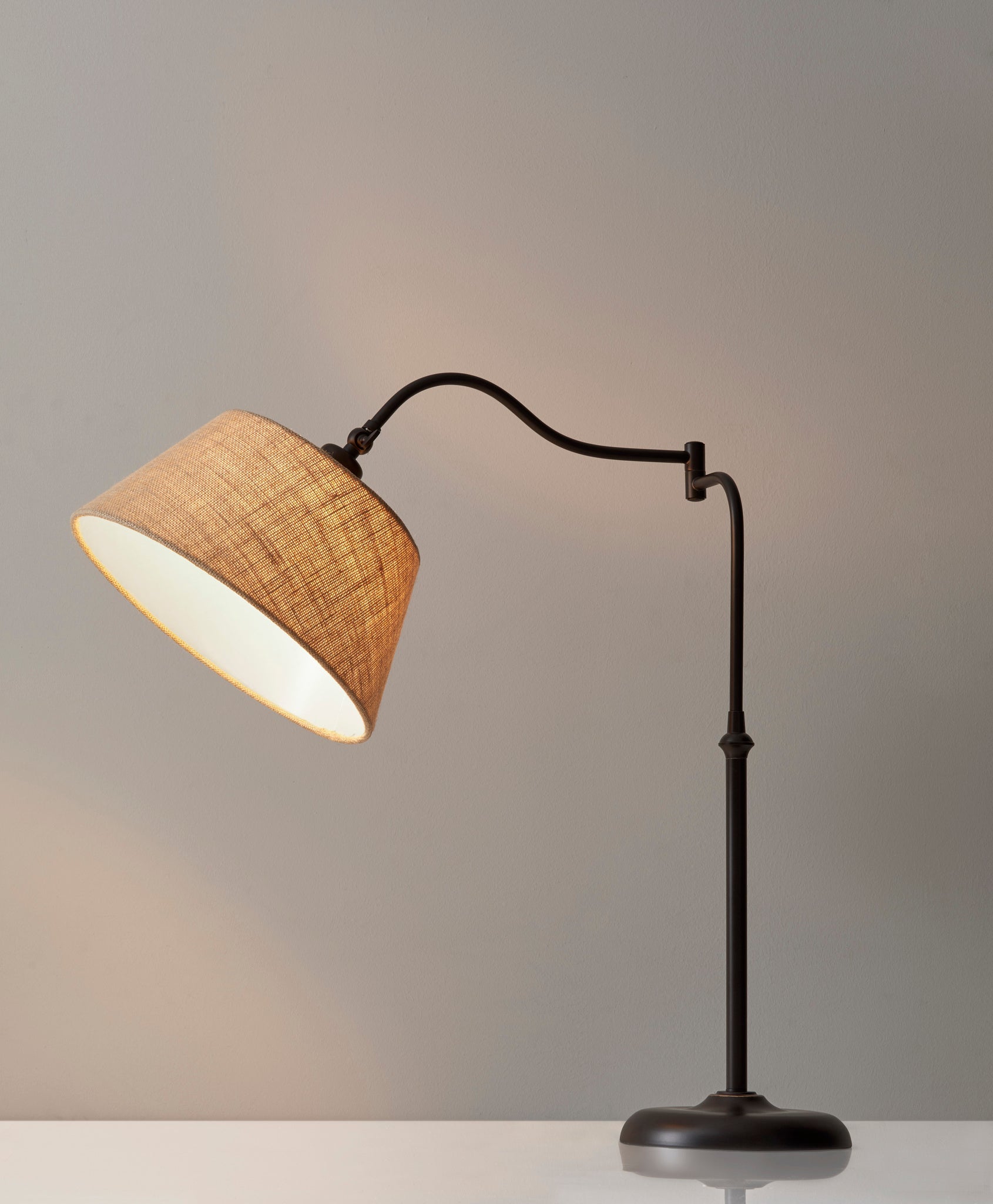 Rodeo Swing Arm Table Lamp-Lighting-DECOROLALA