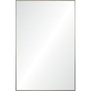 Roderick 35.5" Tall Rectangle Wall Mirror, Grey-Mirror-DECOROLALA
