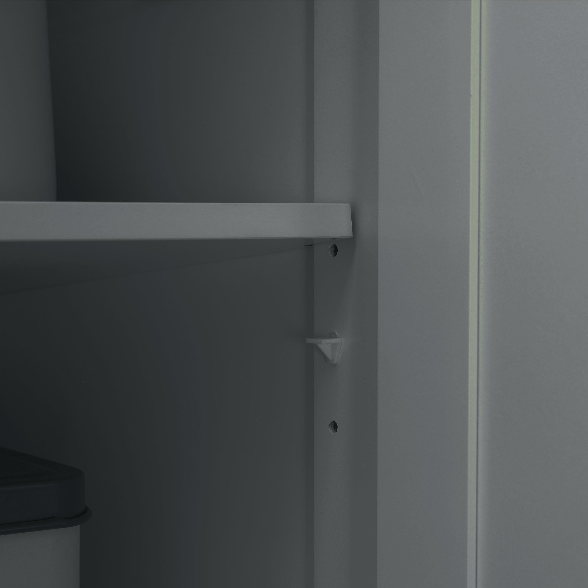 Rolling Kitchen Island with Drop Leaf Storage - Grey-DECOROLALA