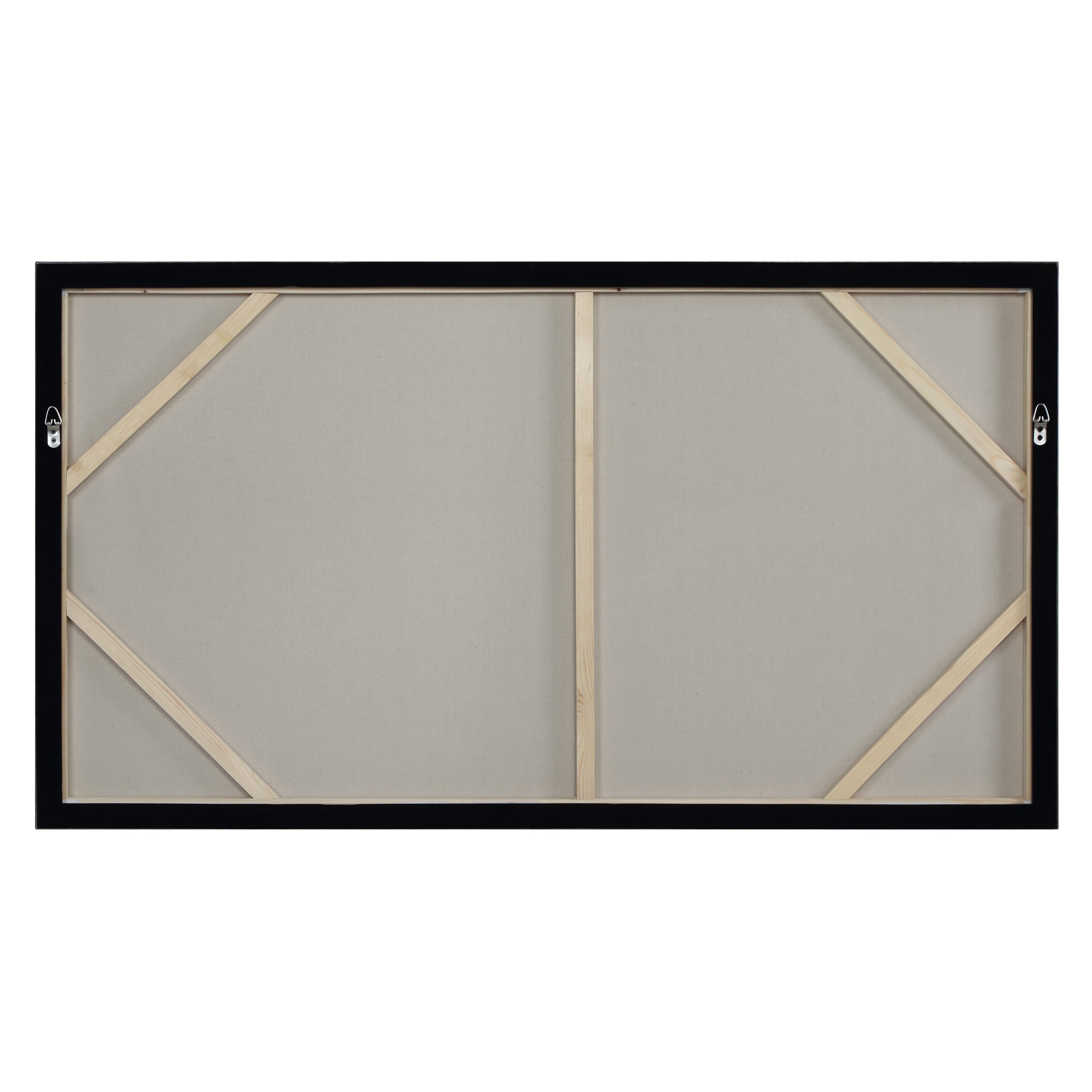 Romi 30" H x 55" W Canvas Art, Grey-Canvas Art-DECOROLALA