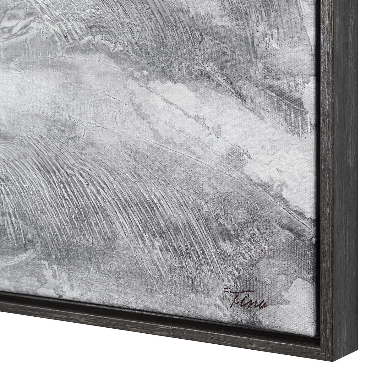 Romi 30" H x 55" W Canvas Art, Grey-Canvas Prints-DECOROLALA