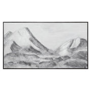 Romi 30" H x 55" W Canvas Art, Grey-Canvas Prints-DECOROLALA