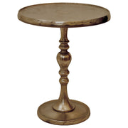 Romina Indoor Aluminum Table, Antique Brass-Table-DECOROLALA