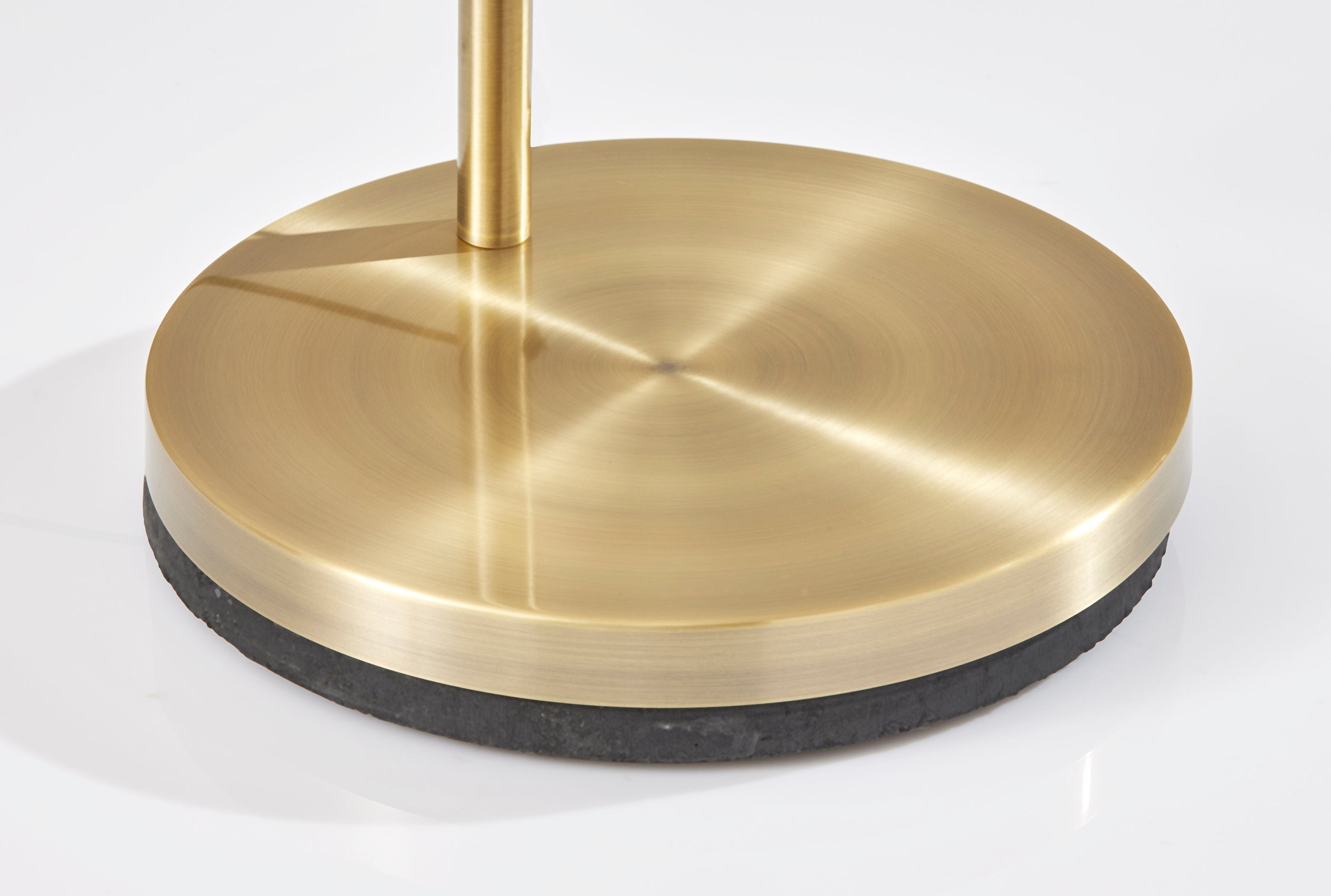 Ronan LED Arc Lamp - 78" Smart Switch Brass-Lighting-DECOROLALA