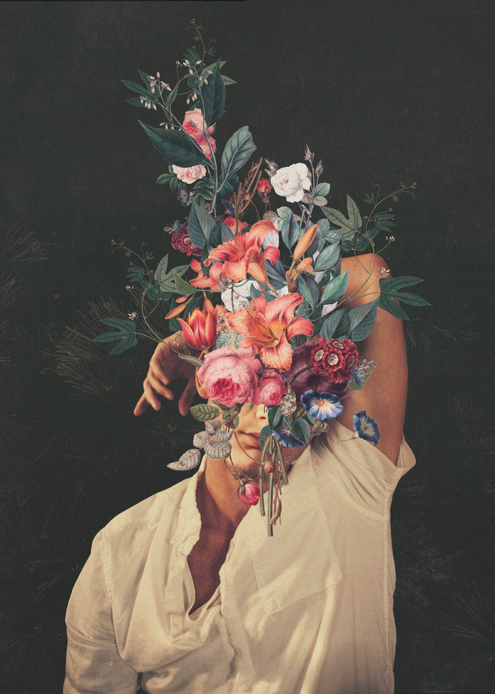 Roses Bloomed Everytime I Thought of You-canvas-DECOROLALA