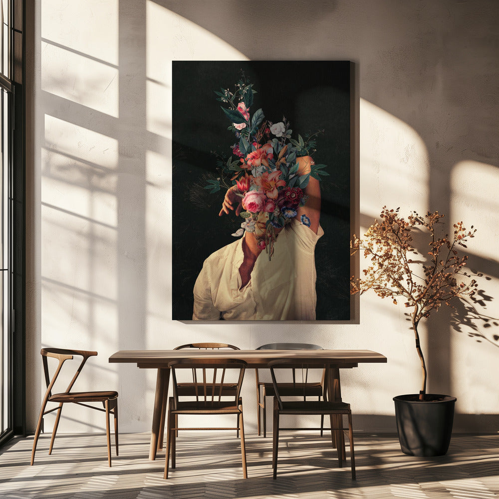 Roses Bloomed Everytime I Thought of You-canvas-DECOROLALA