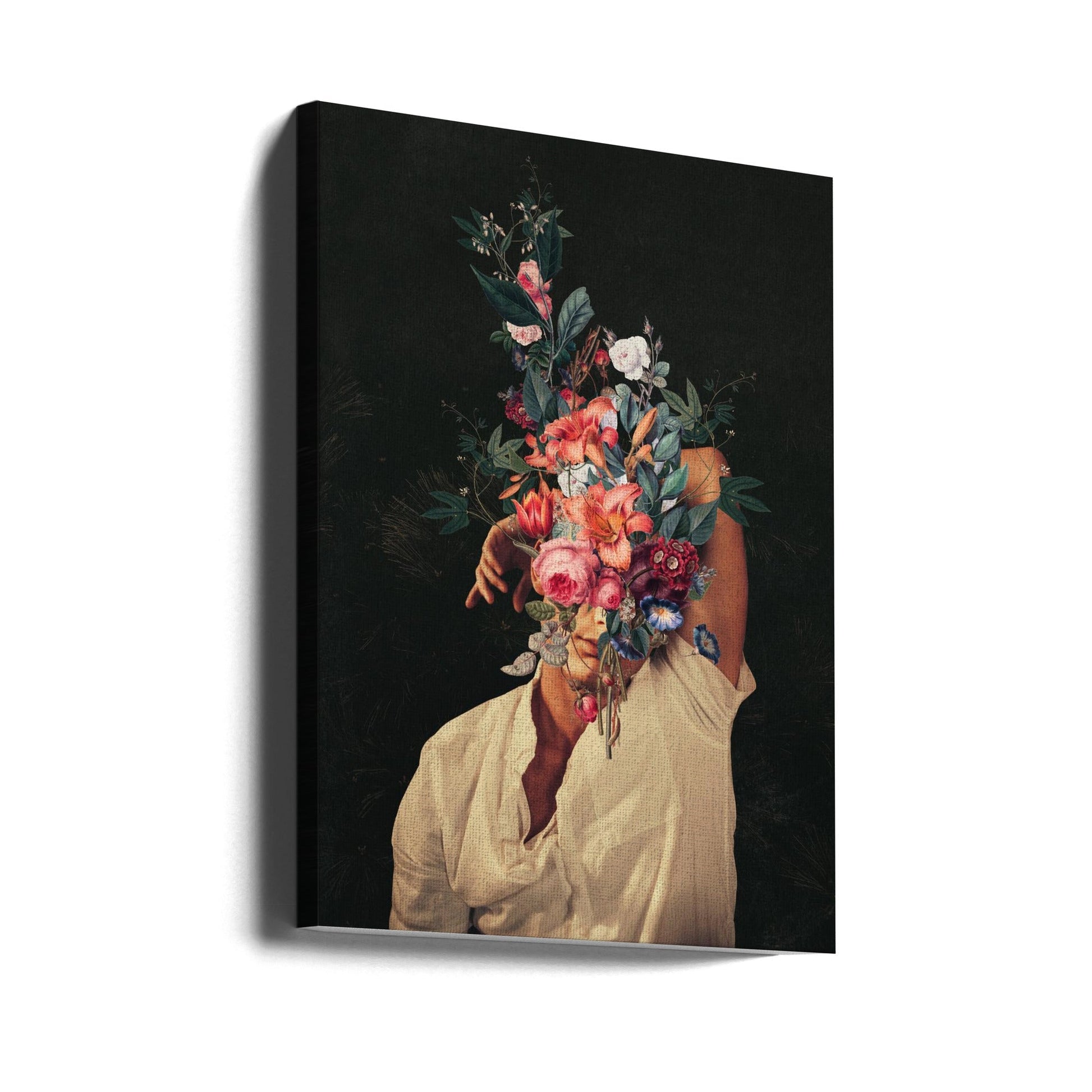 Roses Bloomed Everytime I Thought of You-canvas-DECOROLALA