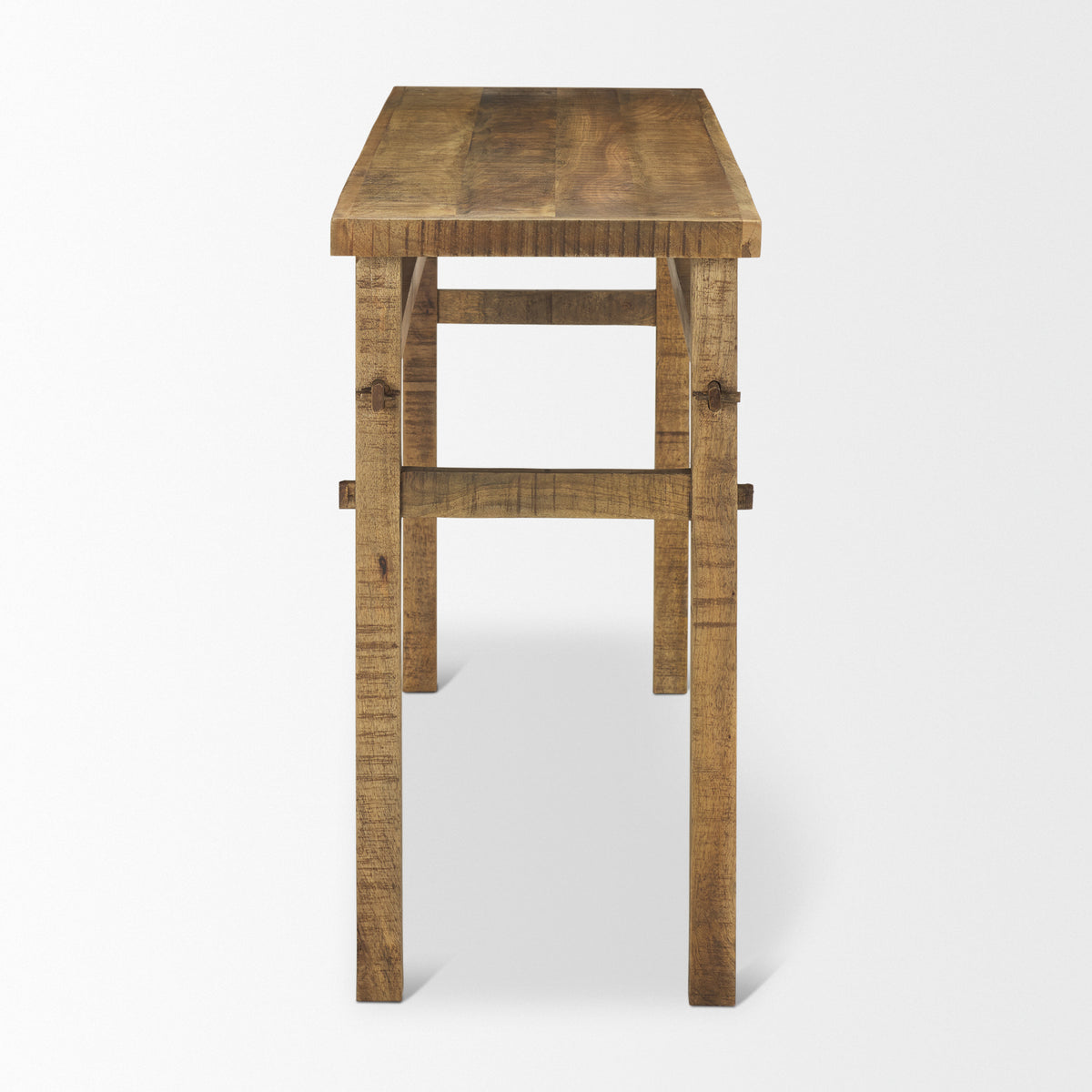 Rosie 54" Blonde Wood Console Table-Console Tables-DECOROLALA
