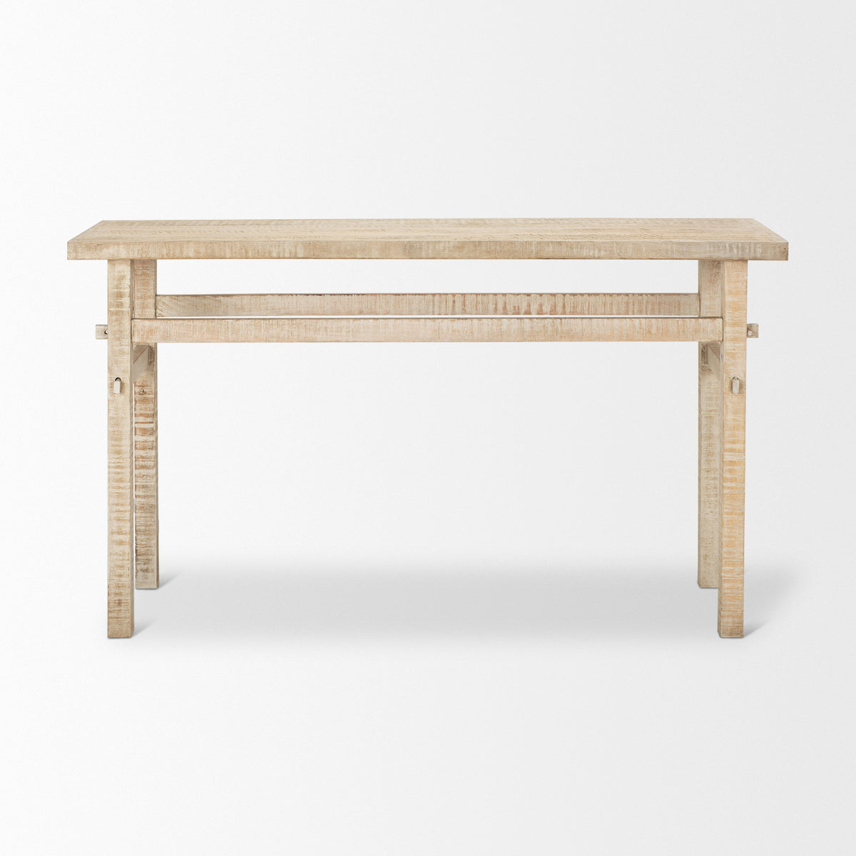 Rosie 54" Blonde Wood Console Table-Console Tables-DECOROLALA