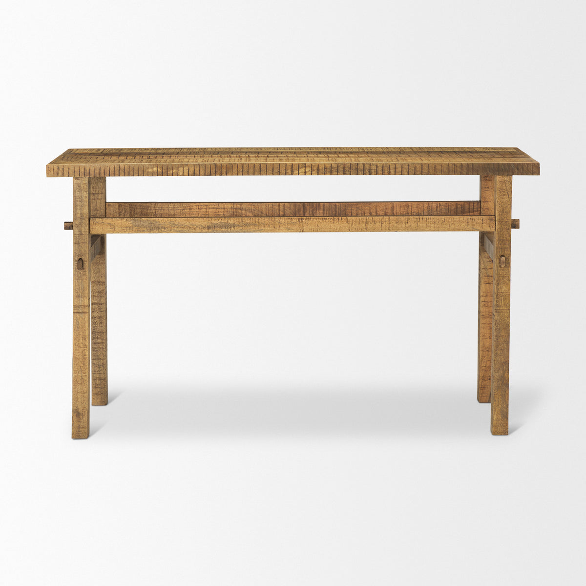 Rosie 54" Blonde Wood Console Table-Console Tables-DECOROLALA