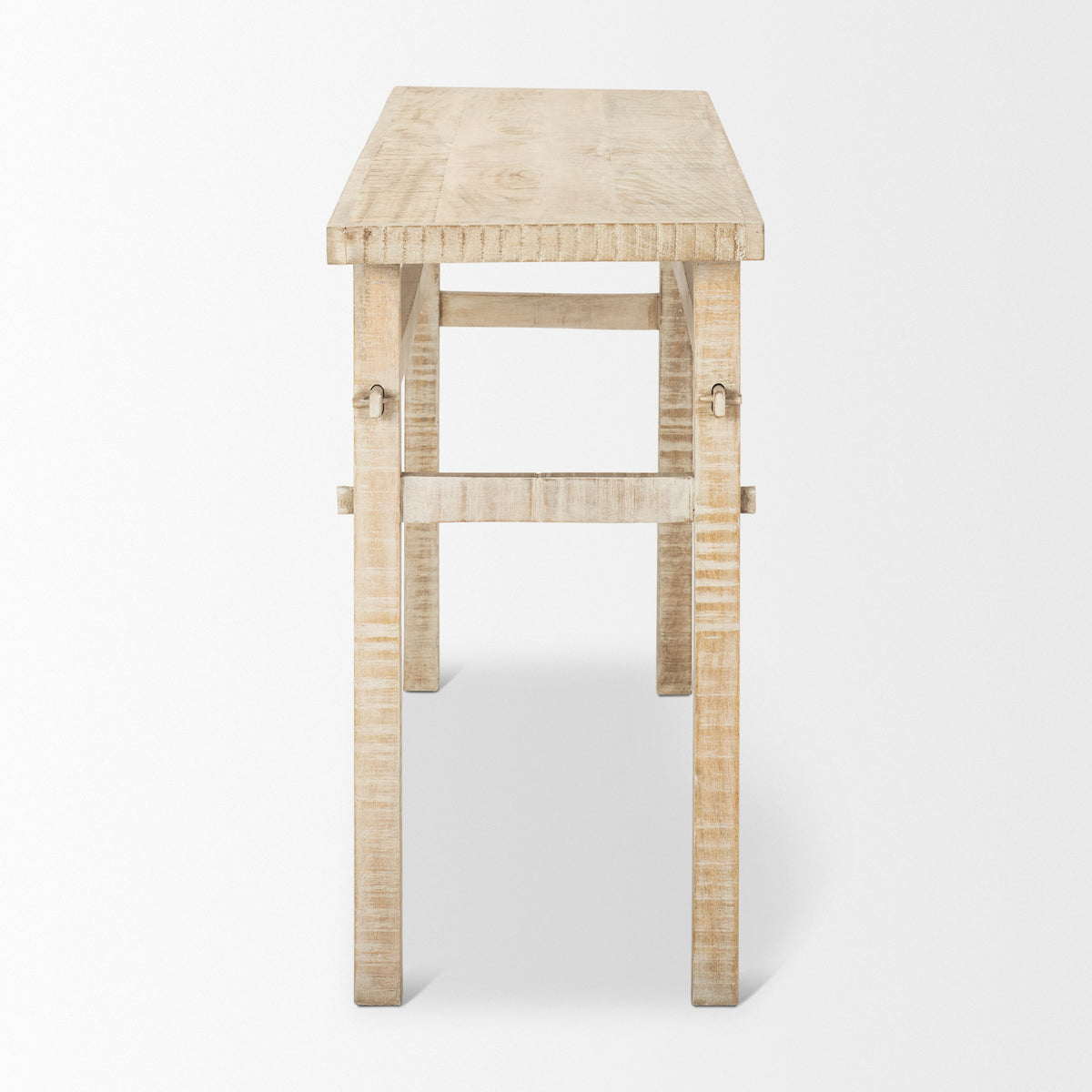 Rosie 54" Blonde Wood Console Table-Console Tables-DECOROLALA